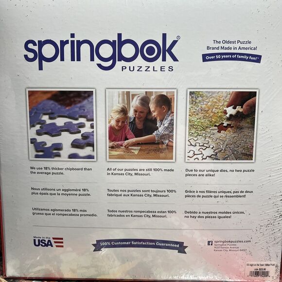 COCA COLA Night On The Town by Springbok 1500 Piece Jigsaw Puzzle  SEALED NEW - Picture 2 of 11